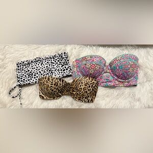 3 for Price of 1: Colorful and Animal Print Swim Tops